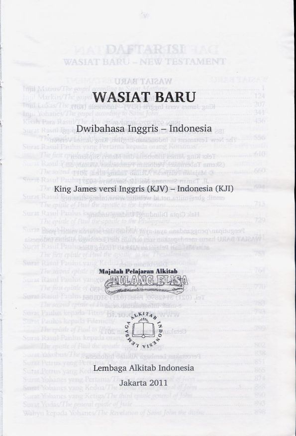 Alkitab Diglot KJV-KJ Indonesia 2011  Blog Penting Dede 